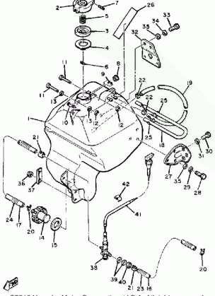 FUEL TANK ET250E