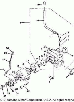 OIL PUMP ET250C