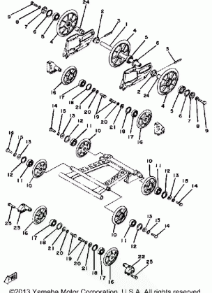 REAR AXLE-WHEEL