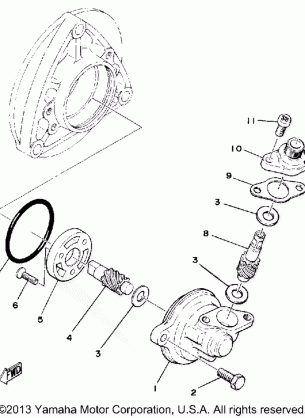 SPEEDOMETER GEAR UNIT