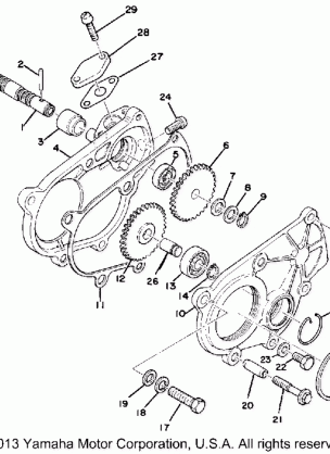 PUMP DRIVE GEAR