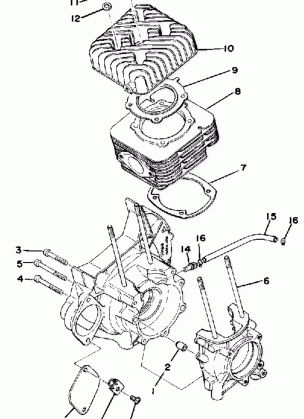 CRANKCASE - CYLINDER