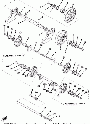 REAR AXLE - WHEEL