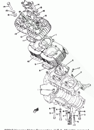 CRANKCASE-CYLINDER