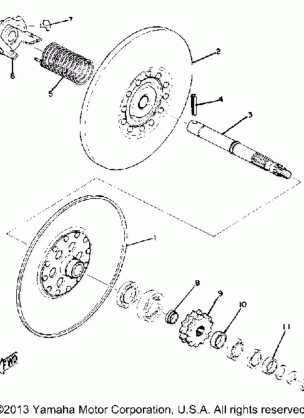 SECONDARY SHEAVE