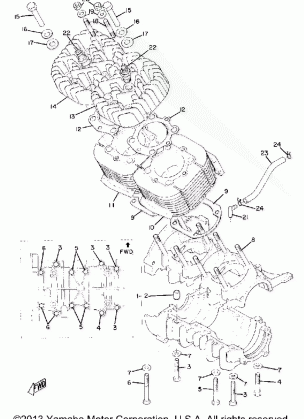 CRANKCASE - CYLINDER