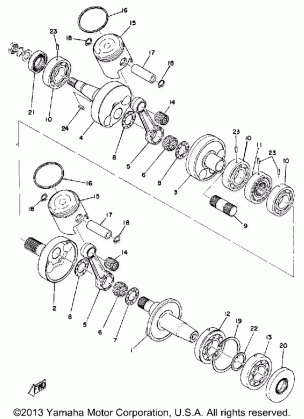 CRANK - PISTON