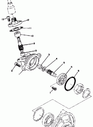 SPEEDOMETER-GEAR UNIT