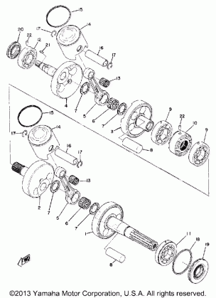 CRANK - PISTON