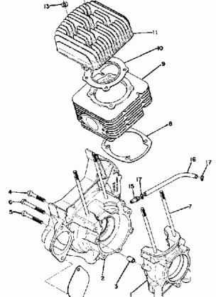 CRANKCASE-CYLINDER