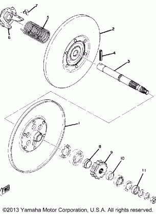 SECONDARY SHEAVE