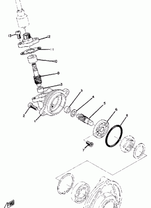 SPEEDOMETER GEAR UNIT