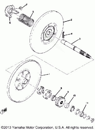 SECONDARY SHEAVE