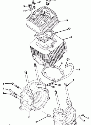 CRANKCASE - CYLINDER