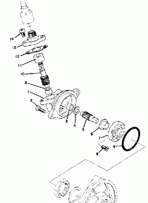 SPEEDOMETER GEAR UNIT