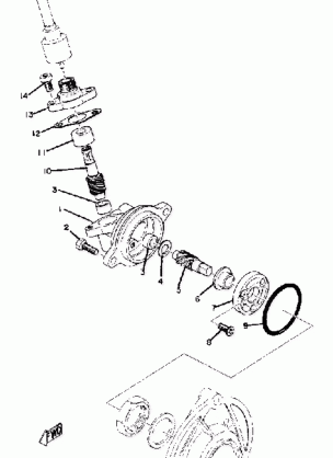 SPEEDOMETER GEAR UNIT