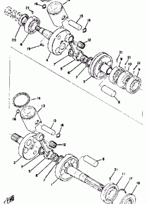 CRANK - PISTON