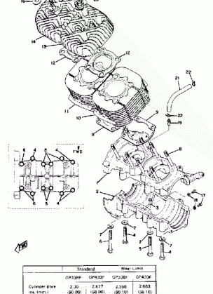 CRANKCASE - CYLINDER