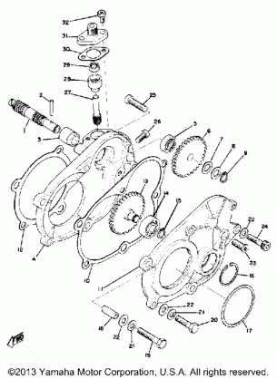 PUMP DRIVE - GEAR