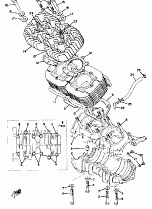 CRANKCASE - CYLINDER