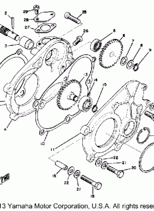 PUMP DRIVE GEAR