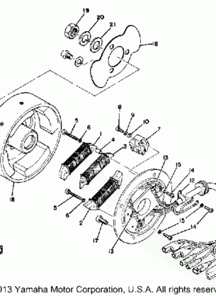 C - D - I - MAGNETO GPX338F - GPX433F