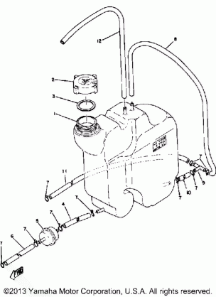 OIL TANK GPX338F - GPX433F