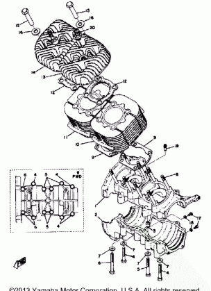 CRANKCASE - CYLINDER