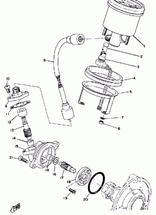 SPEEDOMETER UNIT