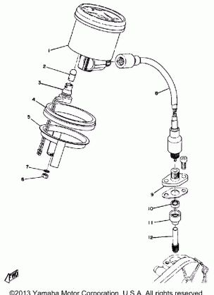 TACHOMETER UNIT