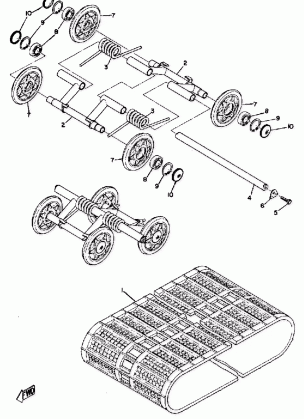 TRACK - SUSPENSION WHEEL