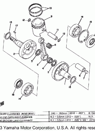 CRANK - PISTON