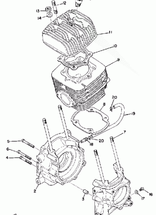 CRANKCASE - CYLINDER