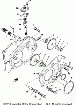 PUMP DRIVE GEAR