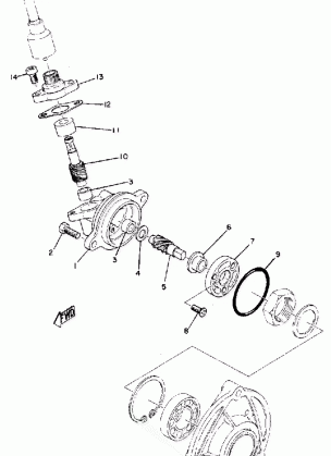 SPEEDOMETER GEAR UNIT