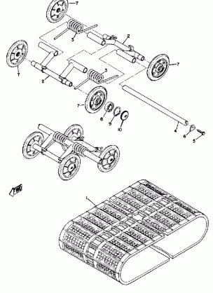 TRACK - SUSPENSION WHEEL
