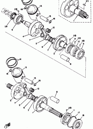 CRANK - PISTON