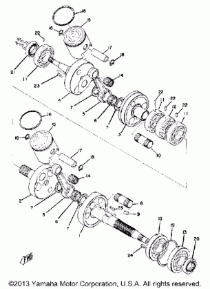 CRANK - PISTON