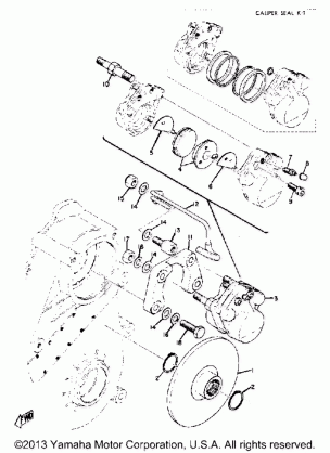 DISC BRAKE - CALIPER