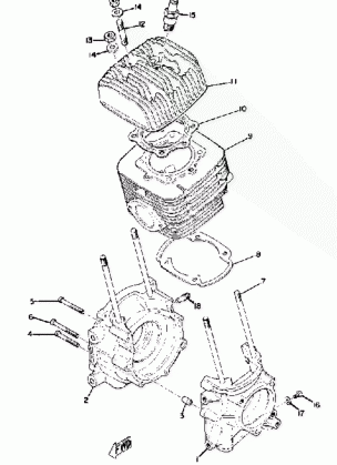 CRANKCASE - CYLINDER