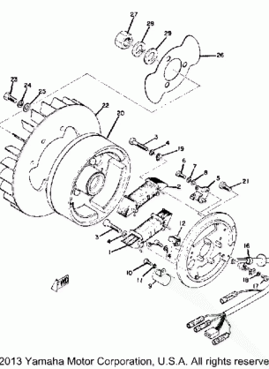 FLYWHEEL MAGNETO GP-292