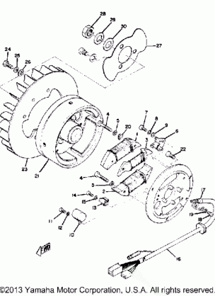 FLYWHEEL MAGNETO GP-292B