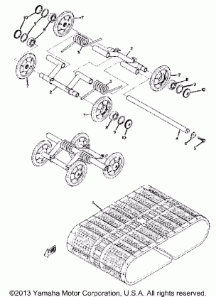 TRACK SUSPENSION WHEEL