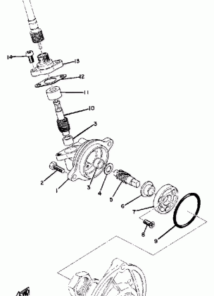 SPEEDOMETER GEAR UNIT