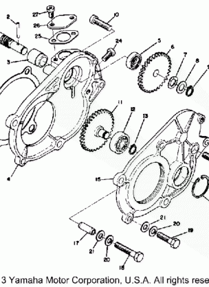 PUMP DRIVE GEAR