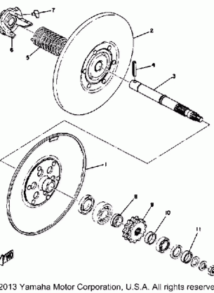 SECONDARY SHEAVE