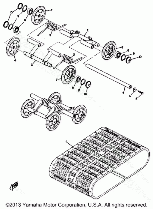 TRACK - SUSPENSION WHEEL