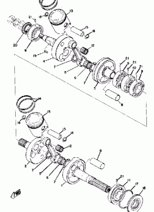 CRANK - PISTON