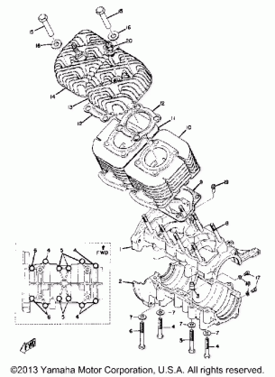 CRANKCASE - CYLINDER