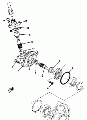 SPEEDOMETER - GEAR UNIT